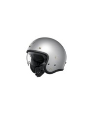 SHOEI Casco jet J-O 2 Candy grigio chiaro opaco