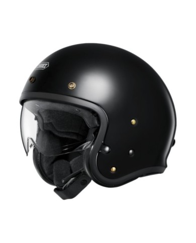 SHOEI Casco jet J-O 2 Plain nero