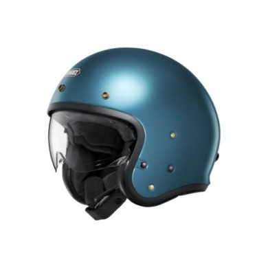 SHOEI Casque jet J-O 2 Plain laguna bleu