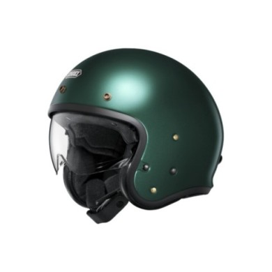 SHOEI Jethelm J-O 2 Plain british grün