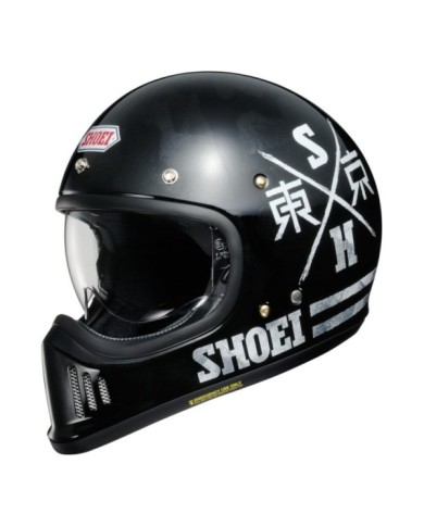 SHOEI Integralhelm EX-Zero Xanadu TC-5 TC-5, schwarz-weiss-rot