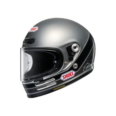 SHOEI Integralhelm Glamster 06 Abiding TC-10 grau-schwarz-weiss