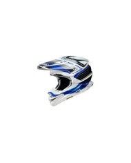 SHOEI Casque Motocross VFX-WR Pinnacle TC-2, blanc-bleu-noir