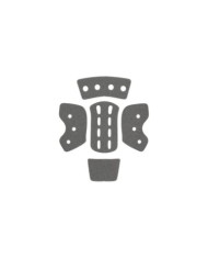 SHOEI Typ-P Coussin de confort dur Set L