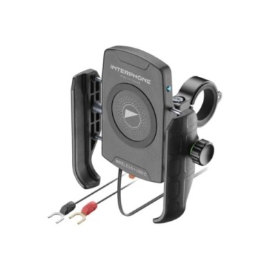 Interphone INTERPHONE Handyhalterung mit kabelloser Ladefunktion und US