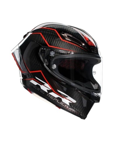 AGV Casco integrale Pista GP RR Performante carbonio - rosso opaco