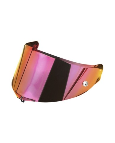 AGV Visière iridium rouge - Race3 Pista GP RR