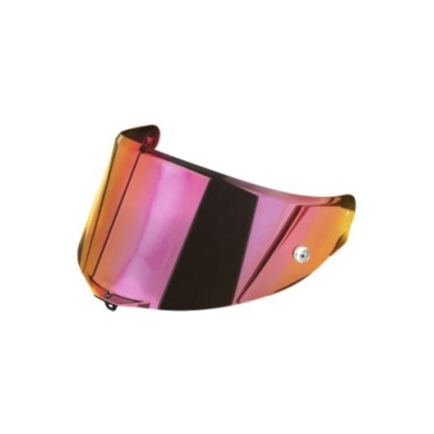 AGV Visier iridium rot - Race3 Pista GP RR