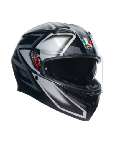 AGV Casco integrale K3 Multi Compound opaco nero-grigio