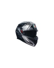 AGV Integralhelm K3 Multi Compound matt schwarz-grau
