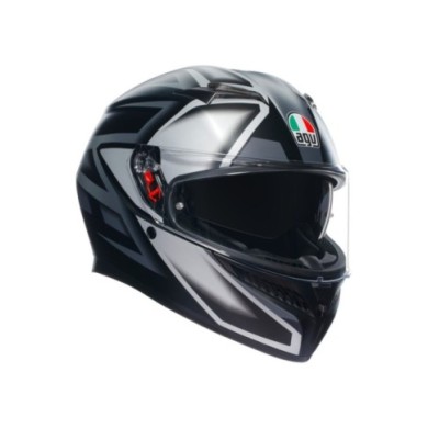 AGV Integralhelm K3 Multi Compound matt schwarz-grau