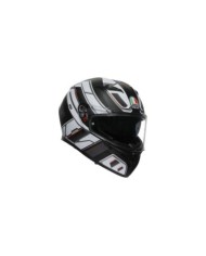 AGV Casque intégral K3 Rivia mat noir-blanc