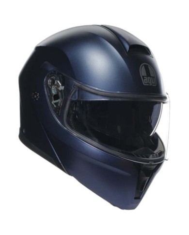 AGV Casco modulare Streetmodular Mono Uni Matt blu opaco