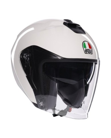 AGV Jethelm Irides Mono Uni weiss