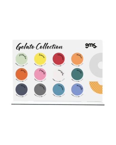gms SHOP DESK COLOR DISPLAY - gms Gelato Collection