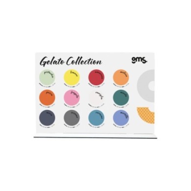 gms SHOP DESK COLOR DISPLAY - gms Gelato Collection