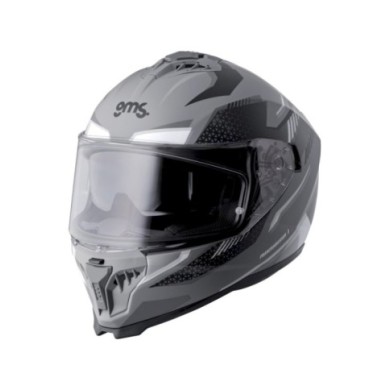 gms Casco integrale Gelero grigio opaco
