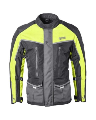 gms Giacca Twister Neo WP Man nero-giallo fluo