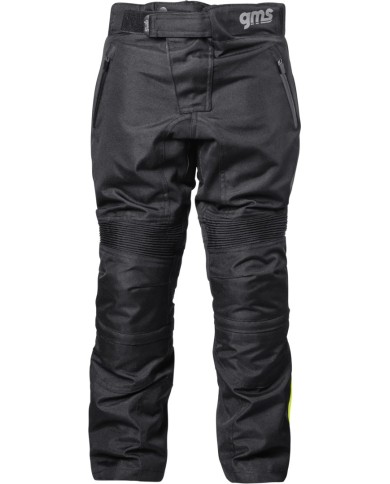 gms Pantalon Highway WP Junior noir - jaune fluo