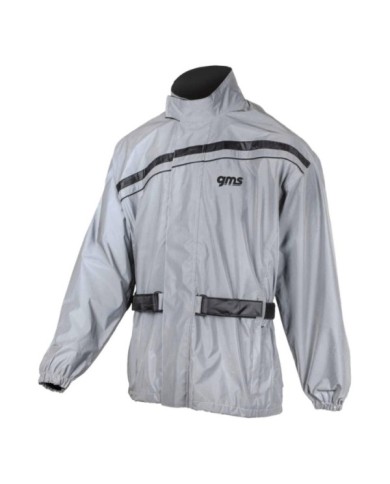 gms Regenjacke Douglas Lux grau-reflektierend