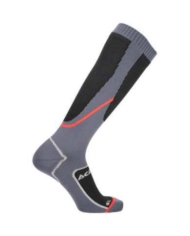 Acerbis Calzini No-Wet nero-grigio S