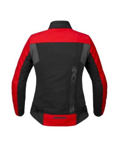 SPIDI Giacca Corsa H2OUT donna rosso-nero