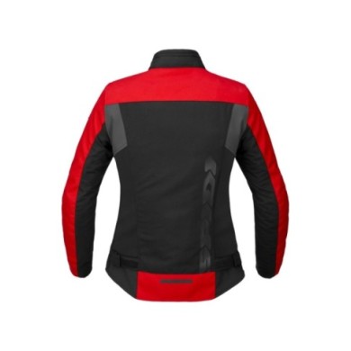 SPIDI Jacke Corsa H2OUT Damen rot-schwarz