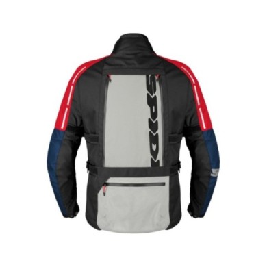 SPIDI Veste 4 Season V3 bleu-gris-rouge