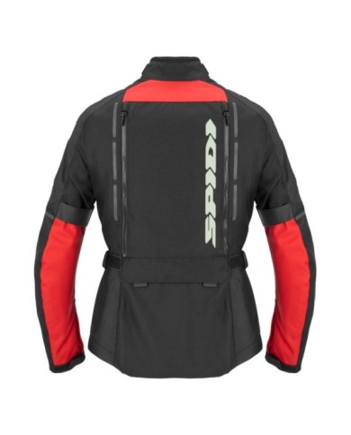 SPIDI Jacke Ridemaster Damen schwarz-rot