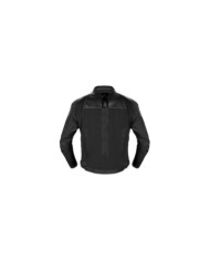 SPIDI Veste en cuir DP Progressive Hybrid Perforated noir