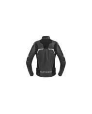SPIDI Giacca in pelle Evorider 3 da donna nero-bianco