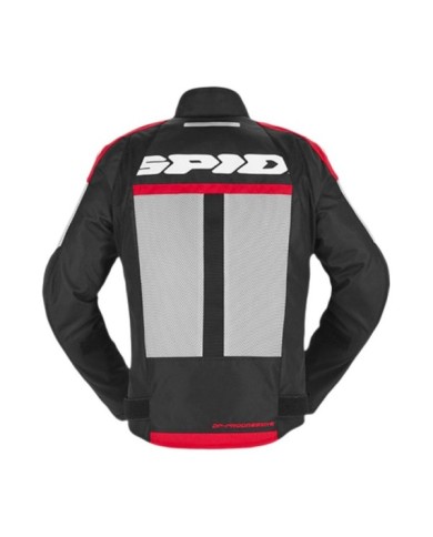 SPIDI Veste Progressive Net Windout gris-noir-rouge