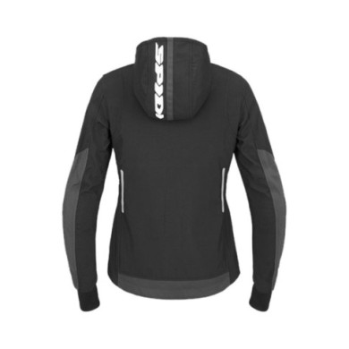 SPIDI Jacke Hoodie Armor Light Damen schwarz