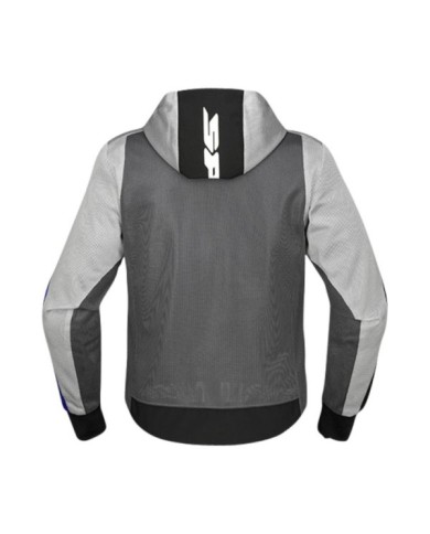 SPIDI Giacca con cappuccio Net grigio-nero-blu