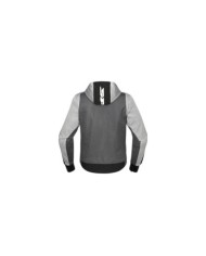 SPIDI Jacke Hoodie Net grau-schwarz-blau