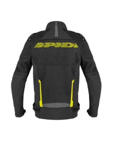 SPIDI Veste Race Warrior 2 Net noir-jaune fluo