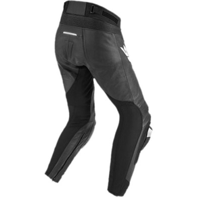 SPIDI Pantalon en cuir RR Pro 2 noir-blanc