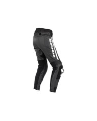 SPIDI Pantaloni in pelle RR Pro 2 da donna nero-bianco