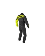 SPIDI Tuta antipioggia Touring nera-giallo fluo