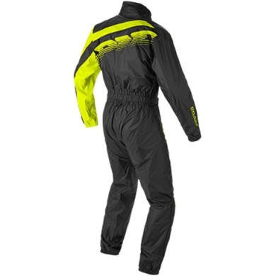 SPIDI Regenkombi Touring schwarz-gelb fluo