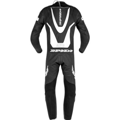 SPIDI Lederkombi Laser Pro Perforated schwarz-weiss