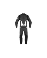 SPIDI Tuta in pelle Laser Touring bianca e nera