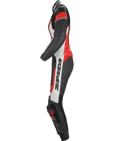 SPIDI Lederkombi Laser Touring Damen schwarz-rot