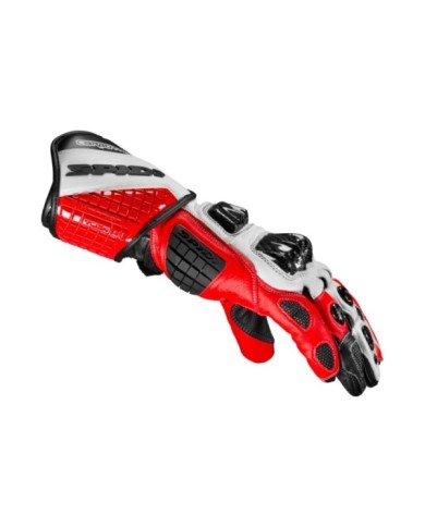 SPIDI Gants Carbo Track Evo rouge-blanc-noir