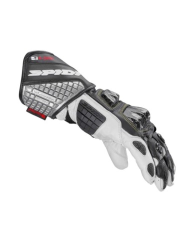 SPIDI Handschuhe Carbo Kangaroo schwarz-weiss