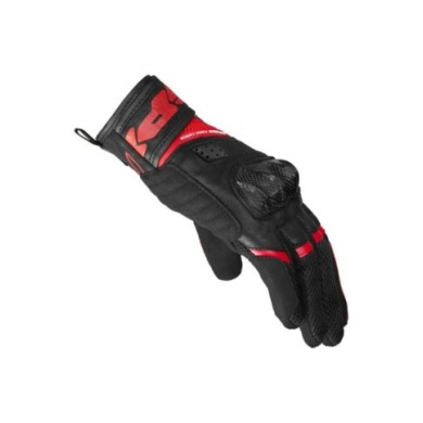 SPIDI Gants Power Carbon noir-rouge