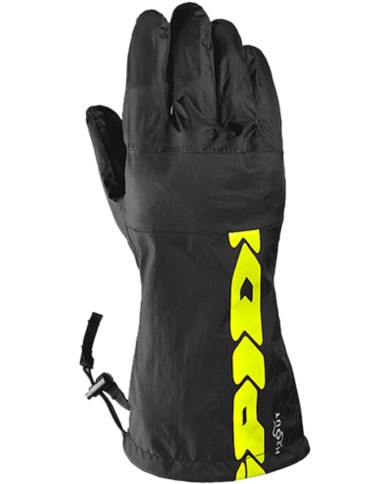 SPIDI Regenhandschuhe schwarz-gelb fluo
