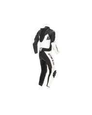 Tuta in pelle Dainese Perf. 1 pezzo Demon Sprint nero-bianco
