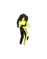 Dainese Lederkombi perf. 1-tlg. Demon Sprint schwarz-gelb