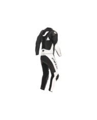 Tuta in pelle Dainese Demon Sprint 2 pezzi bianco-nero
